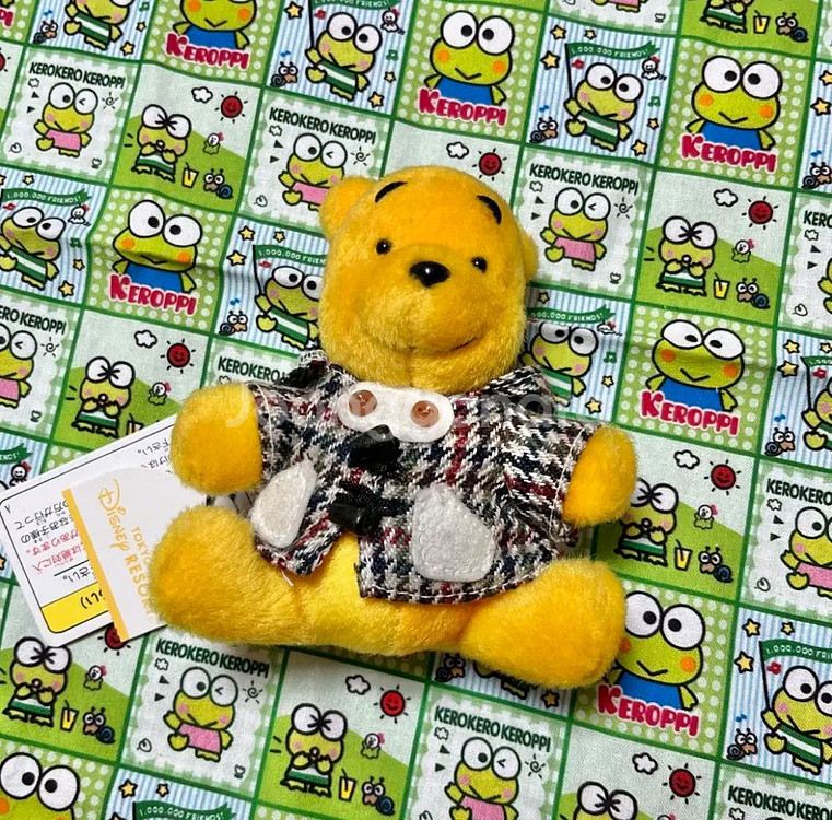 곰돌이 푸우 푸 빈티지 인형 고전완구 디즈니--0