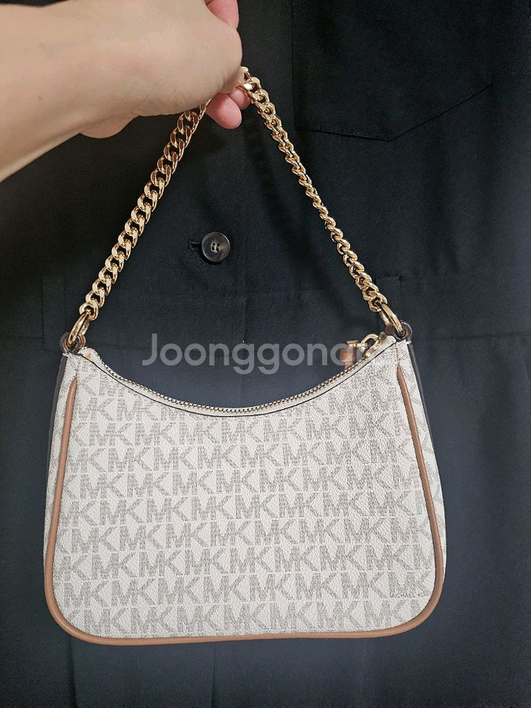 마이클코어스 체인 미니 토트백--2