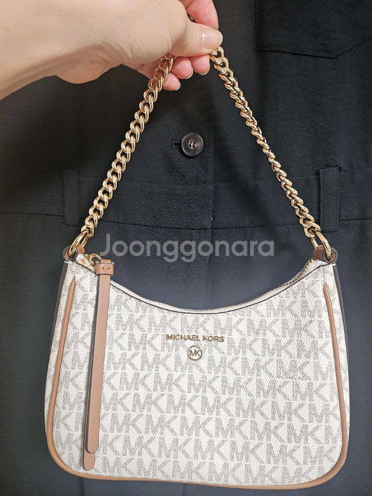 마이클코어스 체인 미니 토트백--0