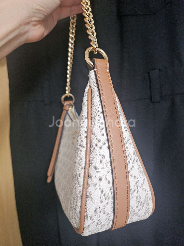 마이클코어스 체인 미니 토트백--3