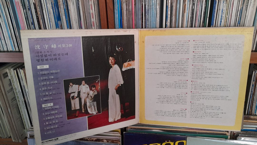 LP - 심수봉 (1980 순자의 가을 수록된 희귀음반 포함 리스트) 이미지