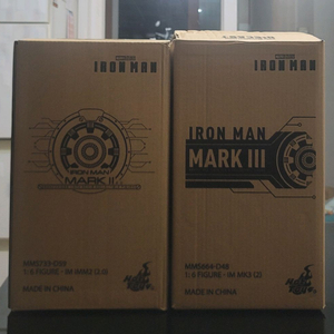 핫토이 아이언맨 마크2 2.0,마크3 2.0