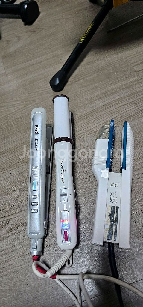 고데기 3종 롤링고데기 스팀고데기 평판고데기.롤링고데기--0