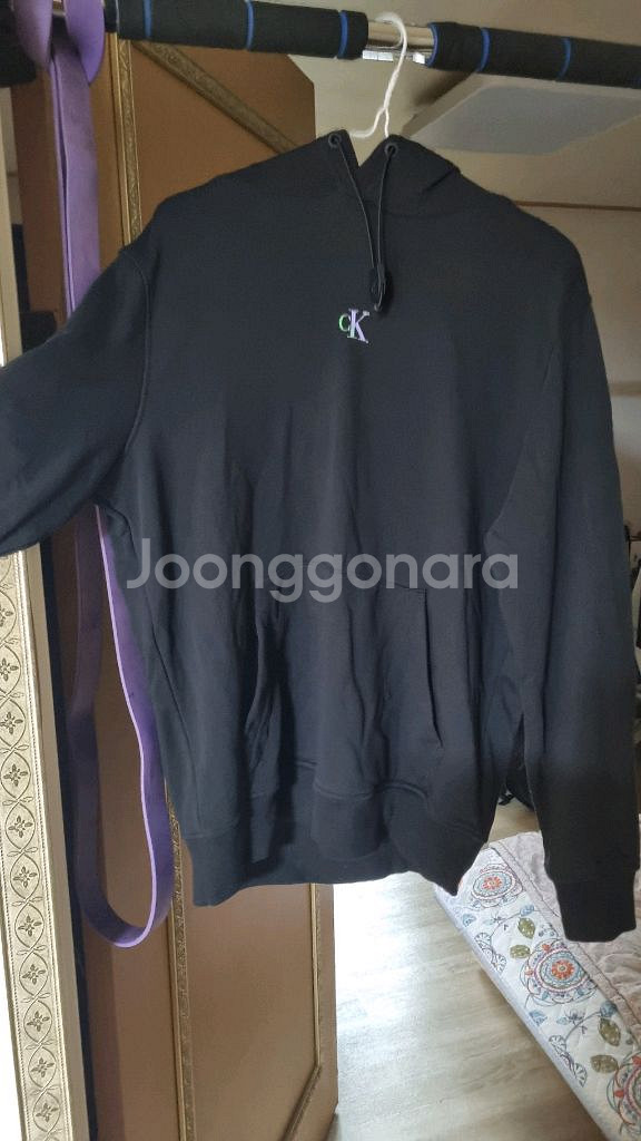 캘빈클라인 후드티--0