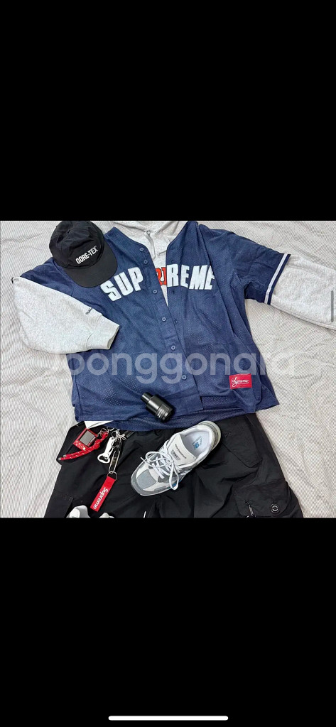 [M] 슈프림 울트라스웨이드 메쉬 베이스볼 저지 24S--1