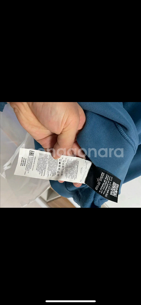 [L] 스톤아일랜드 와펜패치 맨투맨 블루 20FW--3