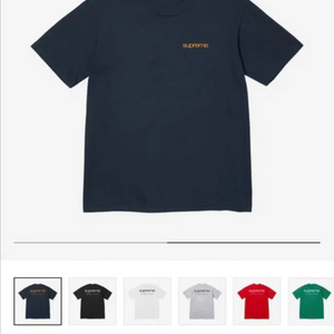 [L] 새상품-Supreme NYC T-Shirt