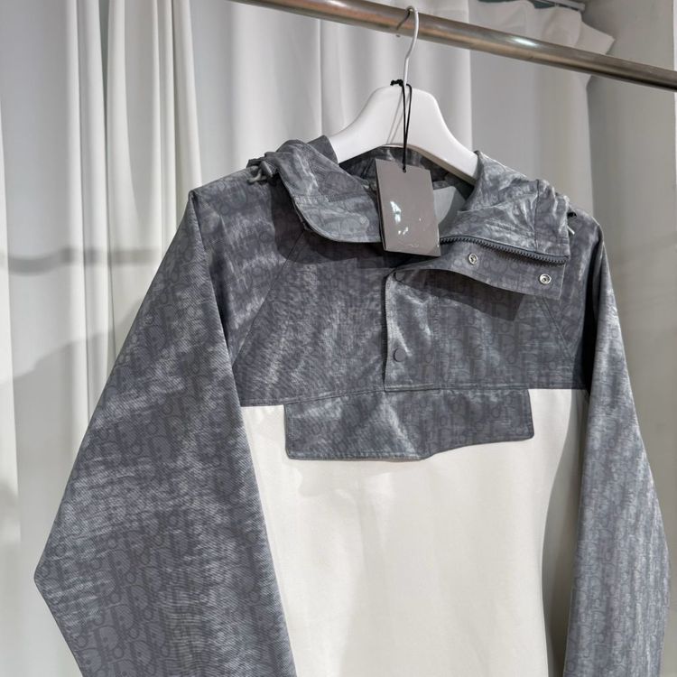 (100)디올 오블리크 후드 아노락 자켓--1