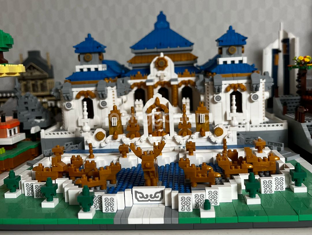 나노블럭 완성품--2