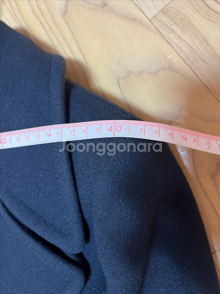 발망 10fw 헤비울 피코트 46(95-100)--6