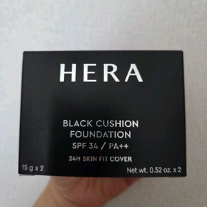 헤라 블랙 쿠션 21N1 바닐라 본품+리필1 리뉴얼