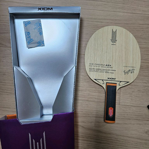 정영식 탁구라켓 XIOM 아이스크림 AZX