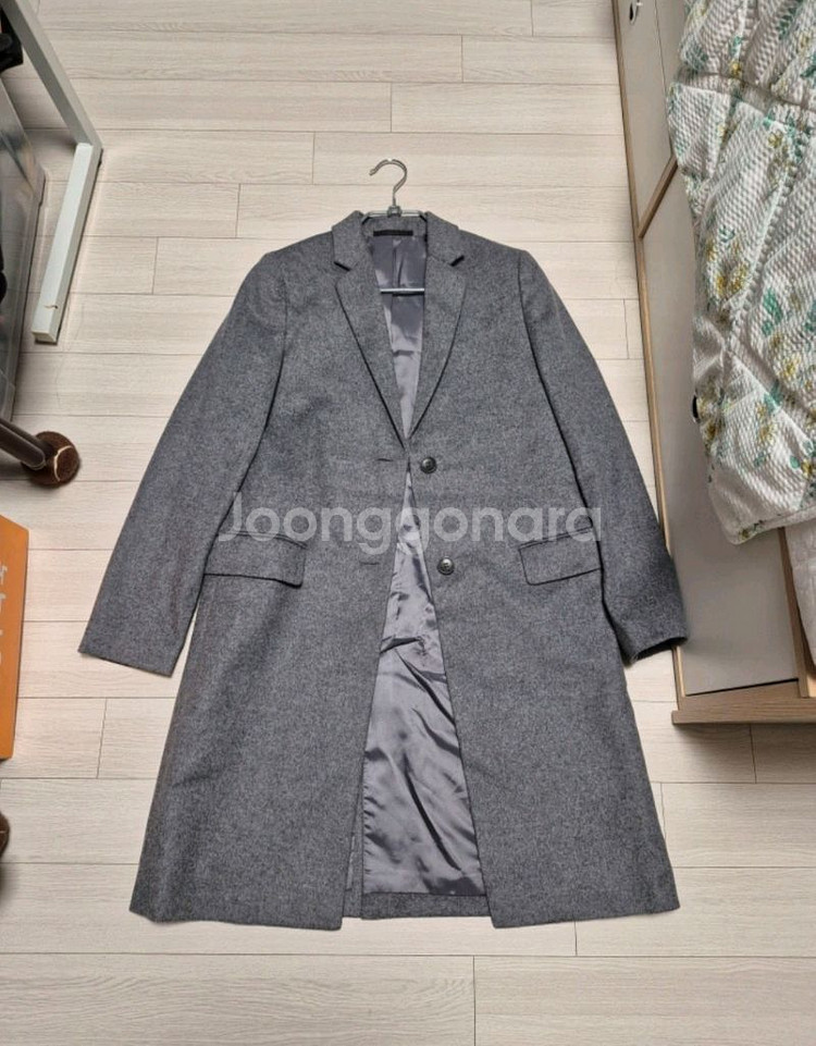 유니클로 울캐시미어 얇은코트--0