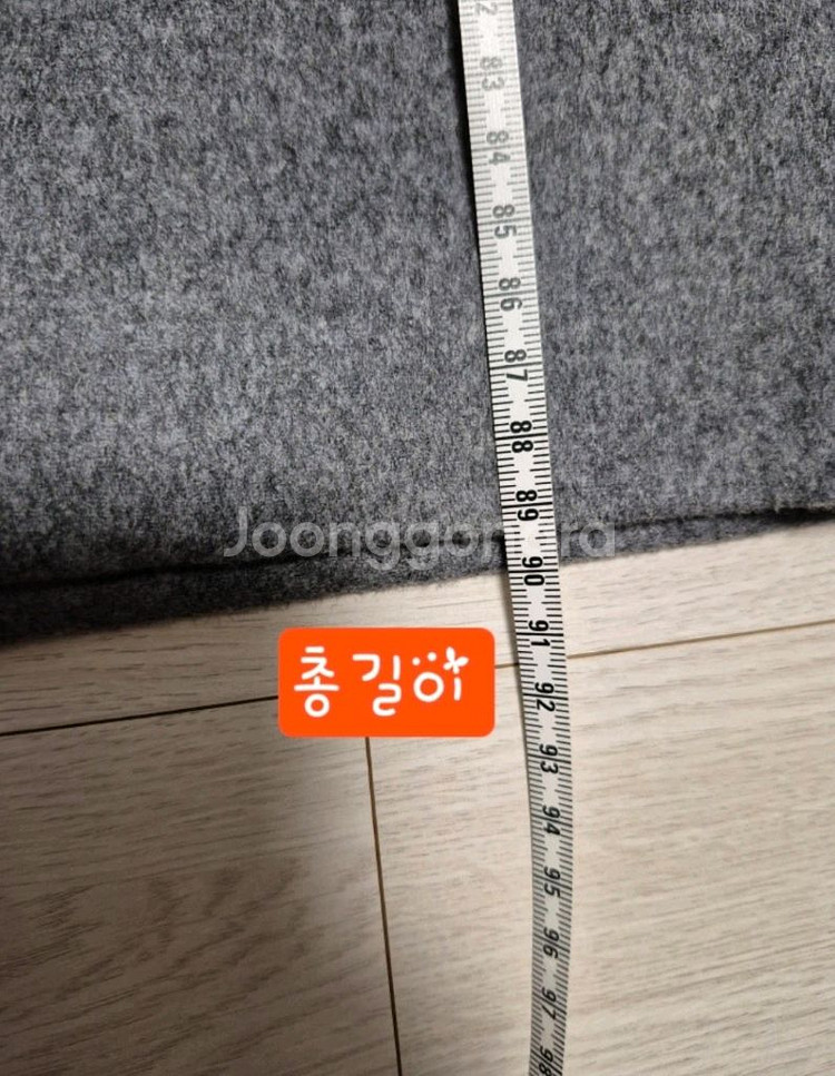 유니클로 울캐시미어 얇은코트--8