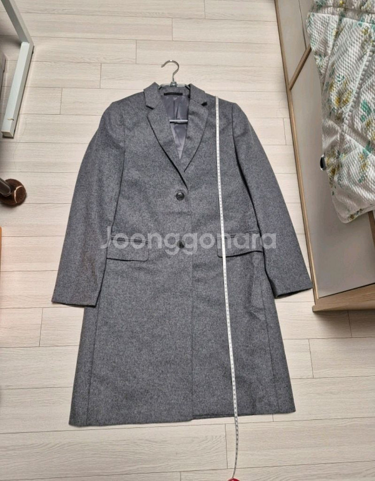 유니클로 울캐시미어 얇은코트--7