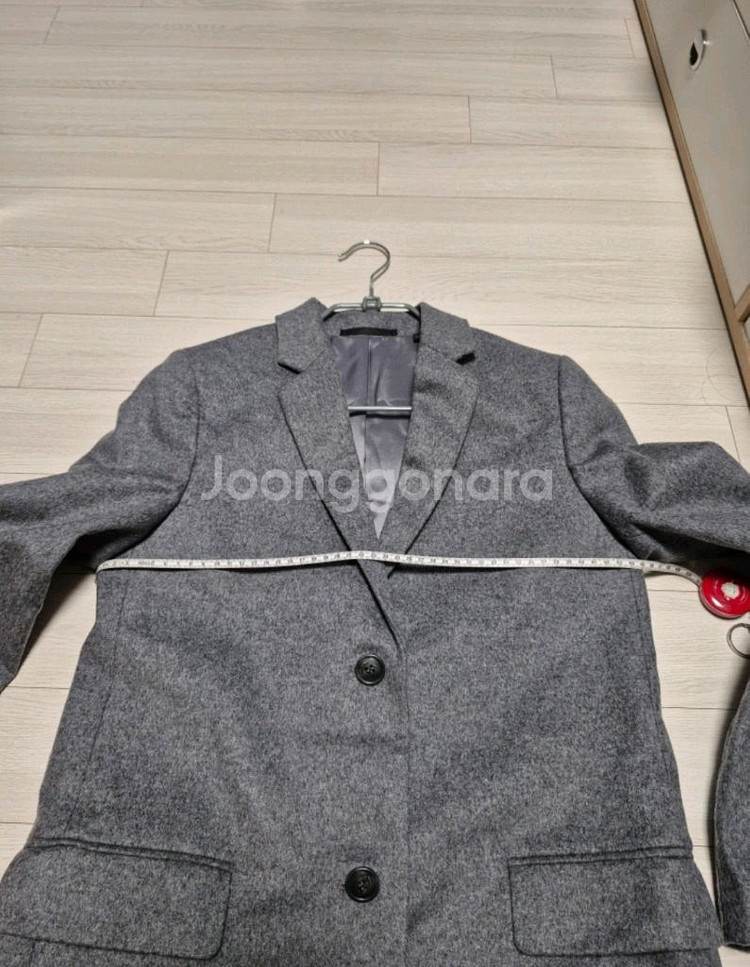 유니클로 울캐시미어 얇은코트--4