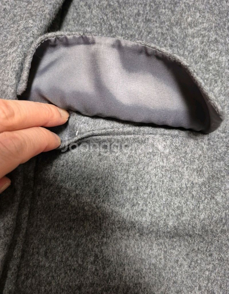 유니클로 울캐시미어 얇은코트--3