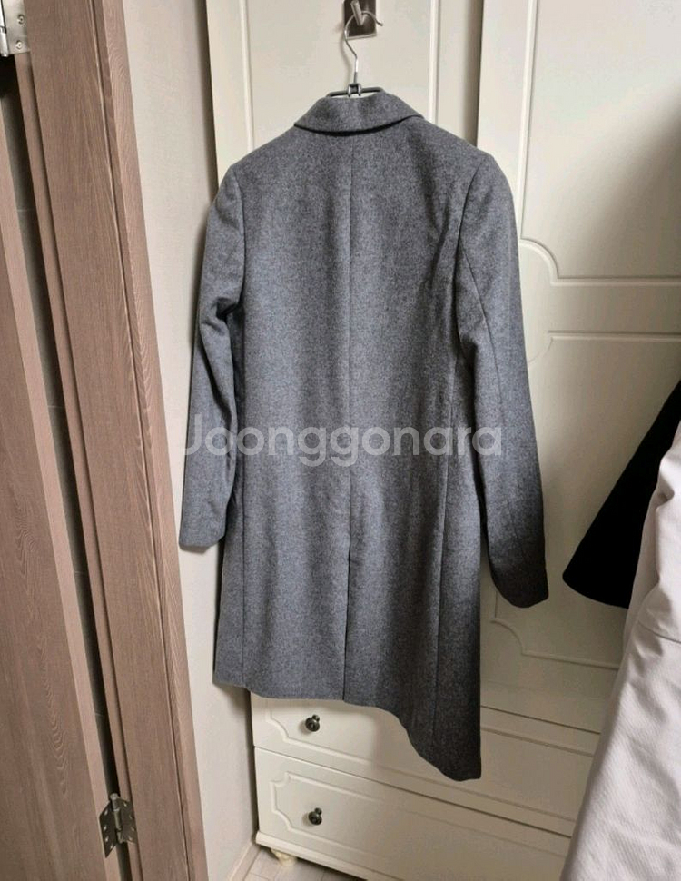 유니클로 울캐시미어 얇은코트--9