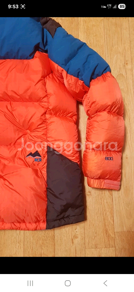 K2 대장급 방수 윈드스토퍼 800필 구스 다운 패딩--5