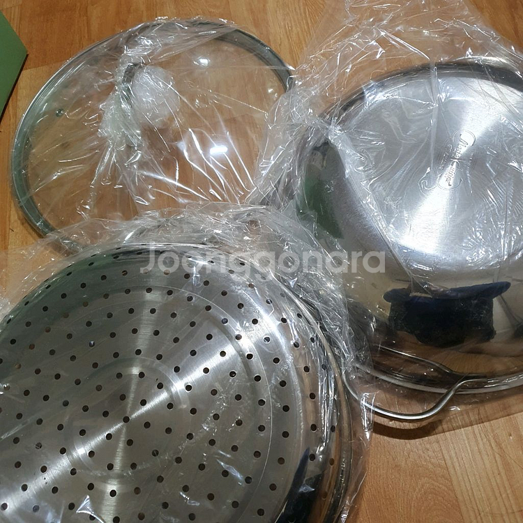 한일 스텐리스 오딘 통3중 궁중 전골 찜기 새것 판매--7