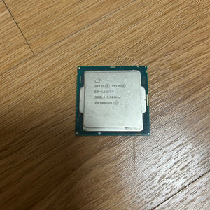 XEON E3-1225V5 cpu 단품 판매합니다