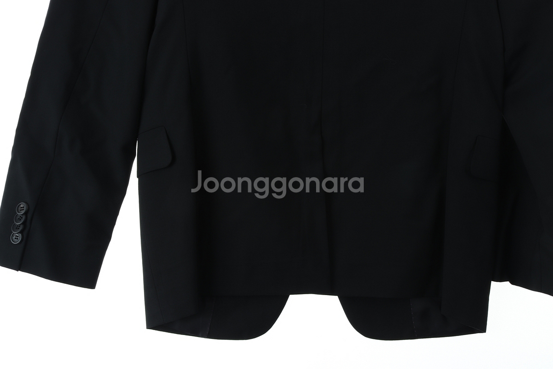 (L-XL) 솔리드옴므 정장 슈트 자켓 블레이저 블랙--6