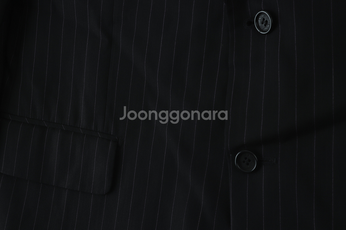 (L-XL) 지방시 정장 슈트 자켓 블레이저 차콜--4