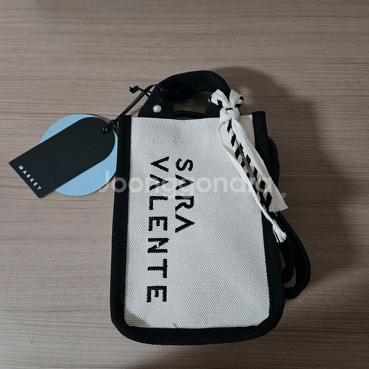 [새상품] 사라발란테 캔버스 미니 토트 크로스백(정가5--6