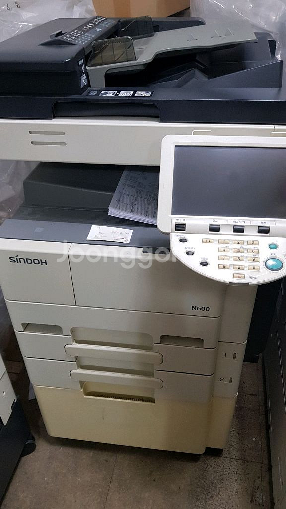신도리코 흑백양면레이저복합기 n600 풀옵션--0