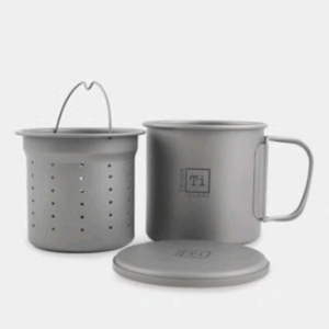 튜맨 티타늄 더블월 머그컵 세트 340ml