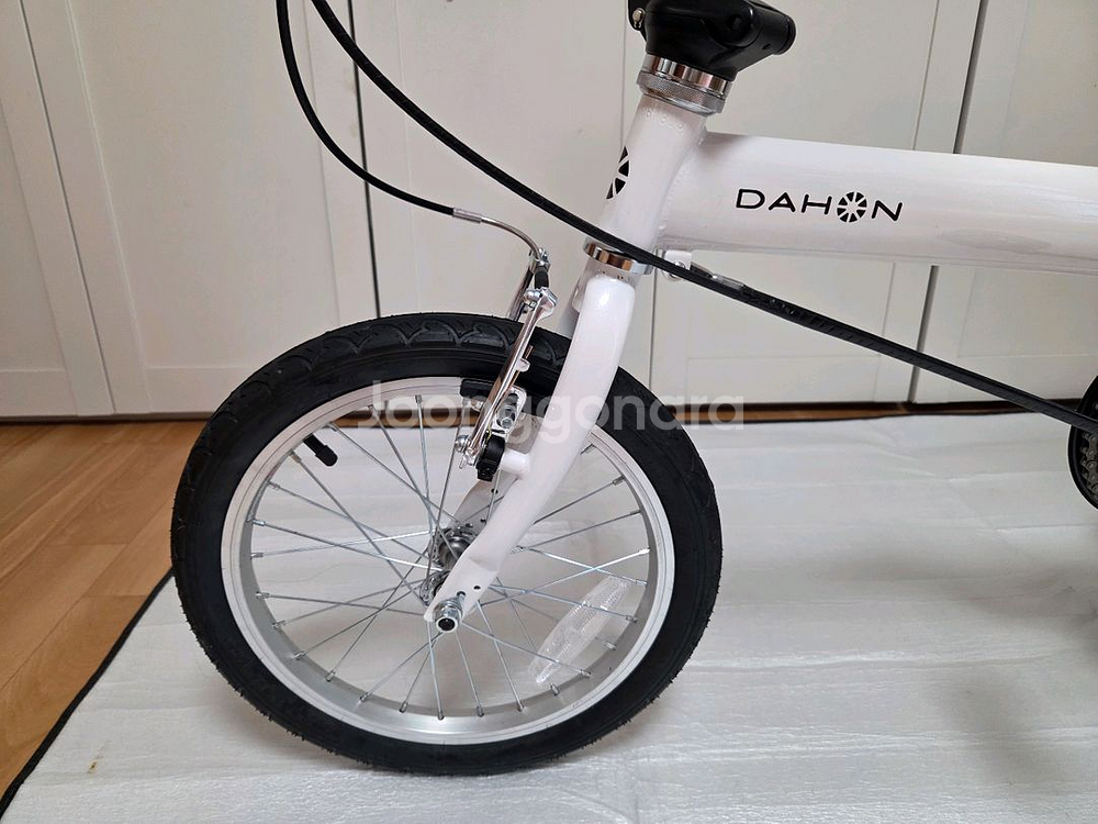 16인치 무단 화이트 다혼 DAHON 접이식 미니밸로--4
