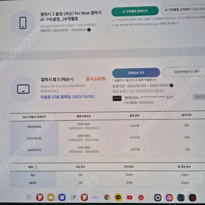 갤럭시탭 S10 울트라 5g 256gb + 니케 거치대