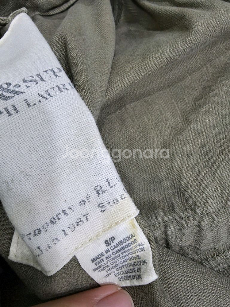 폴로랄프로렌 M65 야상 밀리터리 자켓 S(100)--3