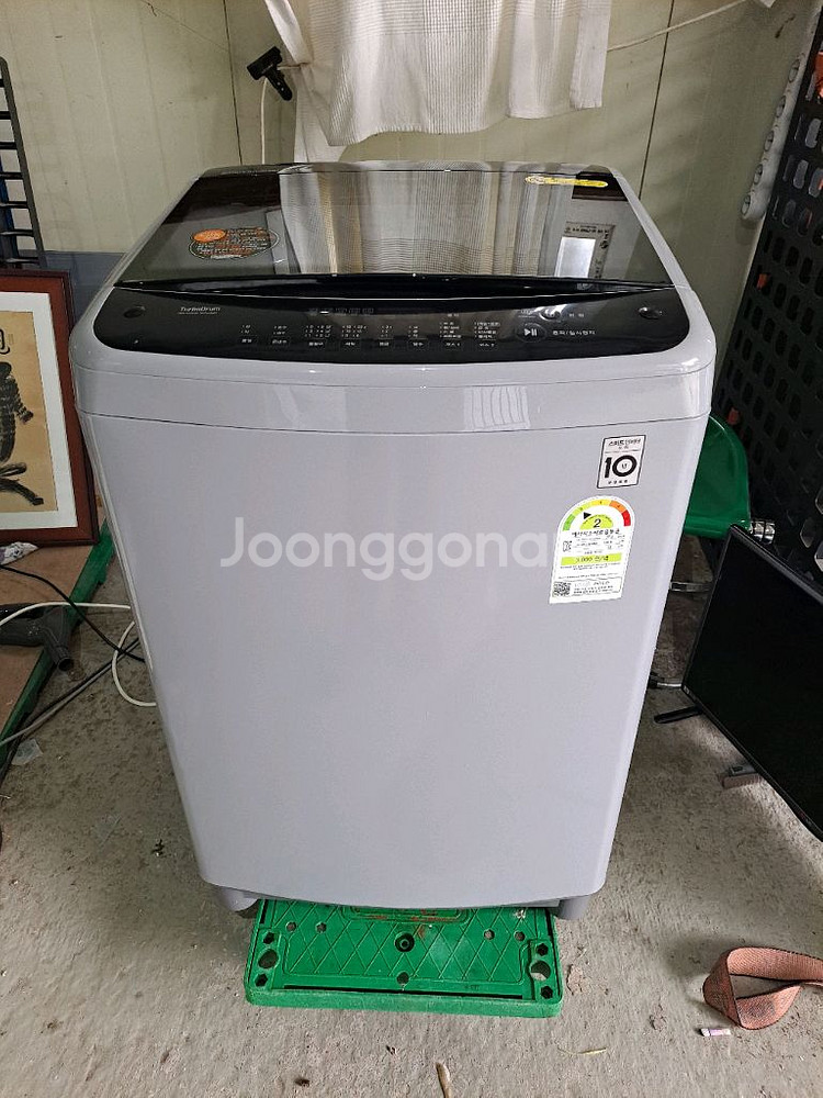 LG 통돌이 세탁기 12KG TR12BL 세탁기--0