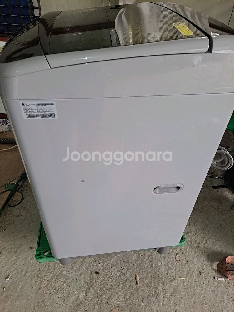 LG 통돌이 세탁기 12KG TR12BL 세탁기--4