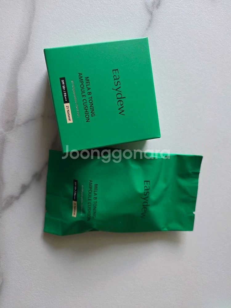 이지듀 앰플 쿠션 기미쿠션 본푼 리필 21호--0