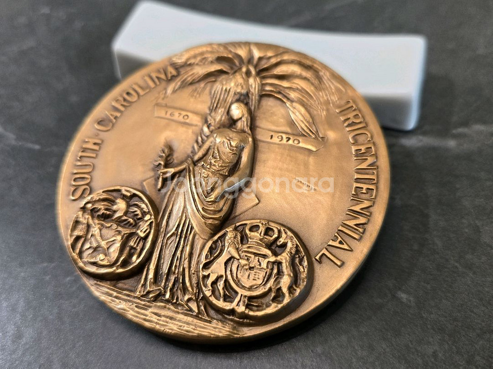 SOUTH CAROLINA 300주년 기념 메달--1