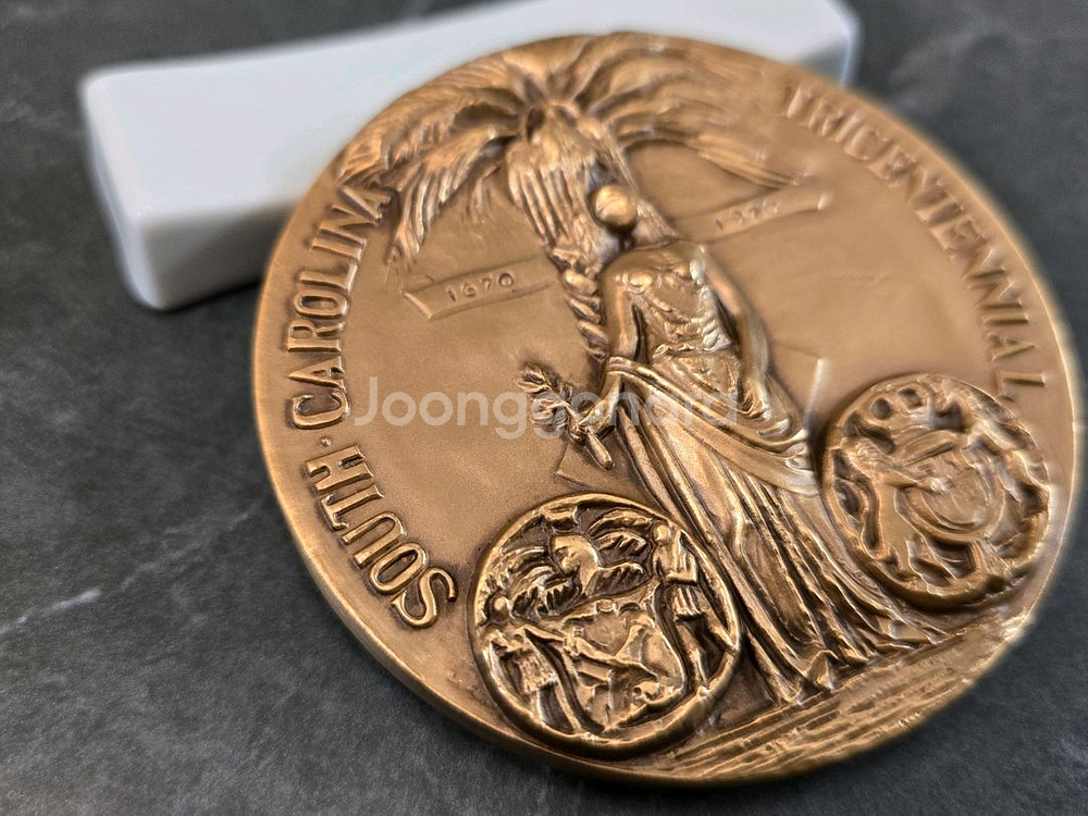 SOUTH CAROLINA 300주년 기념 메달--3