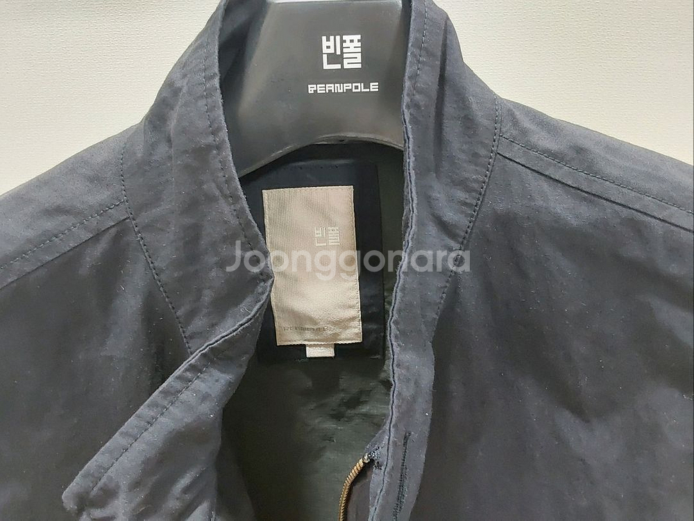 (새상품) 빈폴 블루종 면 가을 자켓--2