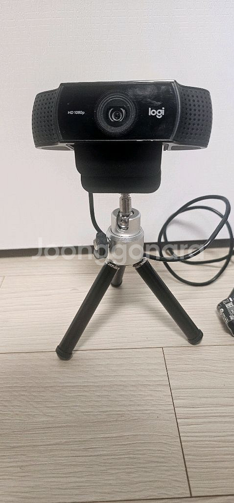 로지텍 C922 Pro HD Webcam+전문가삼각대--0
