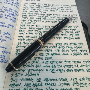 몽블랑 만년필 146을 149로 교한
