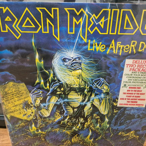 아이언메이든 Live of death lp