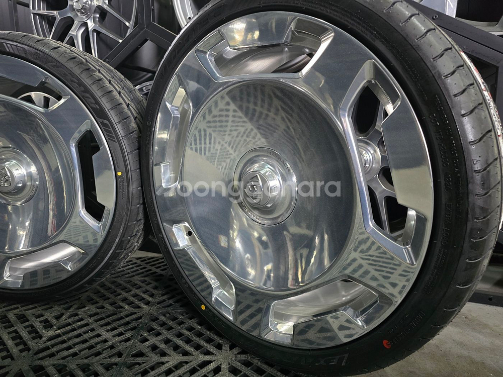 벤츠 S클래스 마이바흐 스타일 단조 21인치 휠타이어--2