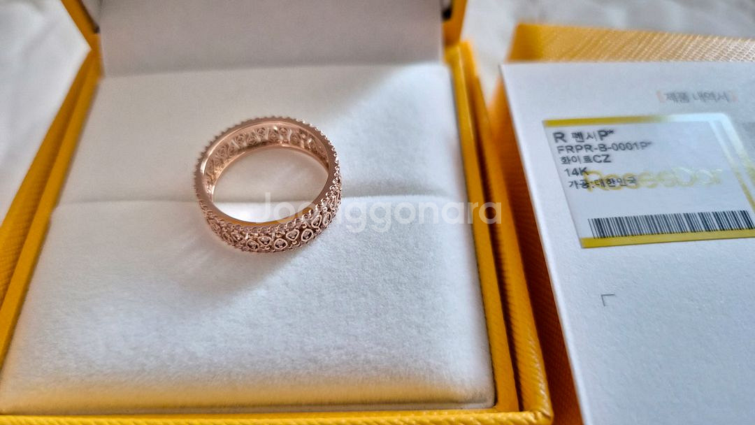 로제도르 by 골든듀 펜시 반지--0