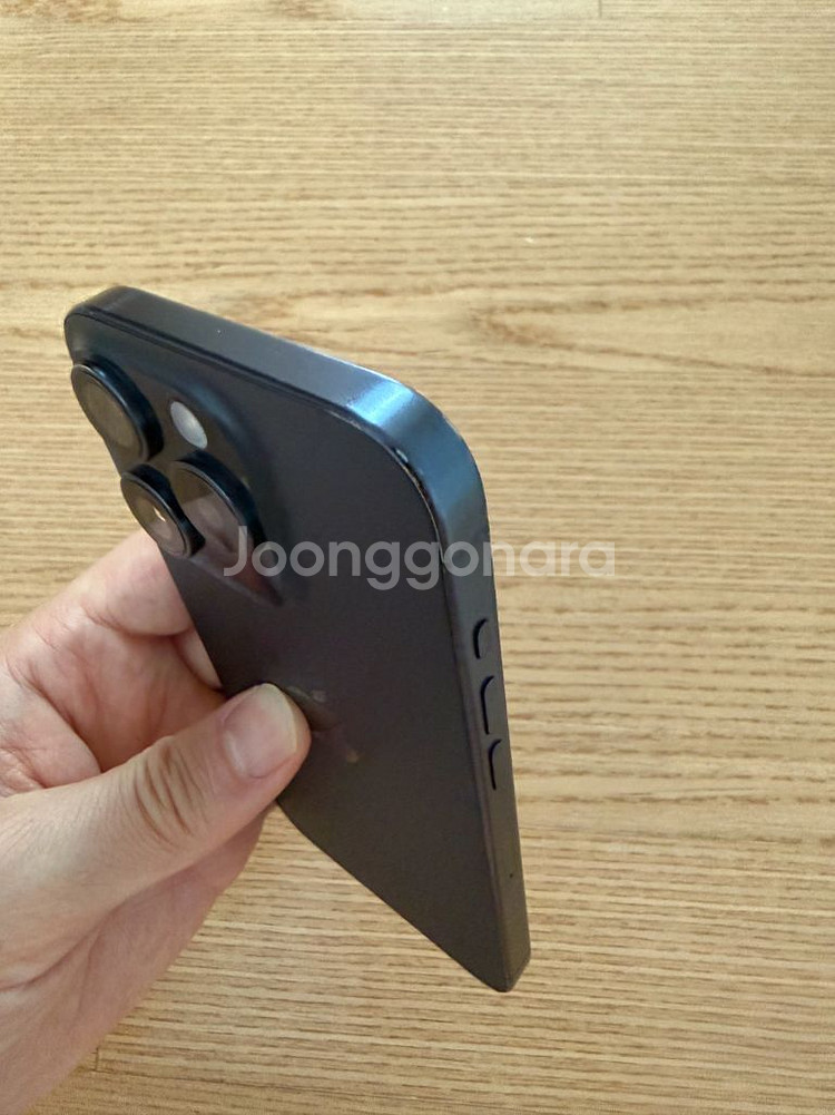 자급제 아이폰 15프로 512GB (블루 티타늄) 애--11