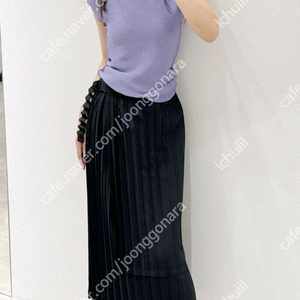 플리츠플리즈 me 이세이미야케 미 스트레치 니트 탑 ~