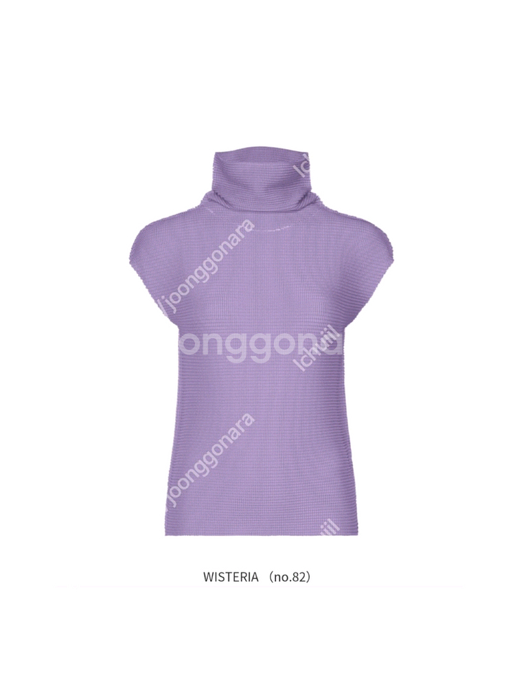 플리츠플리즈 me 이세이미야케 미 스트레치 니트 탑 ~--3