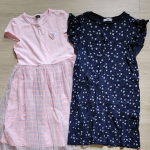여아 여름원피스+게스티 140 반값택포