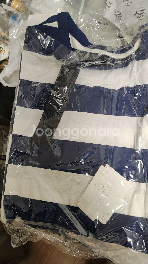 준지 alteredtech 스트라이프 맨투맨 S사이즈--0