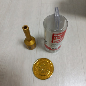 가와사 그라인더용 다이아몬드 멀티홀쏘 유리홀쏘 10mm
